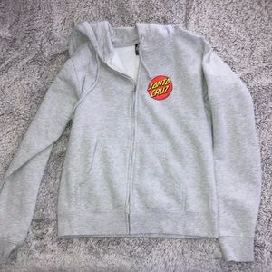 santa cruz zip up!